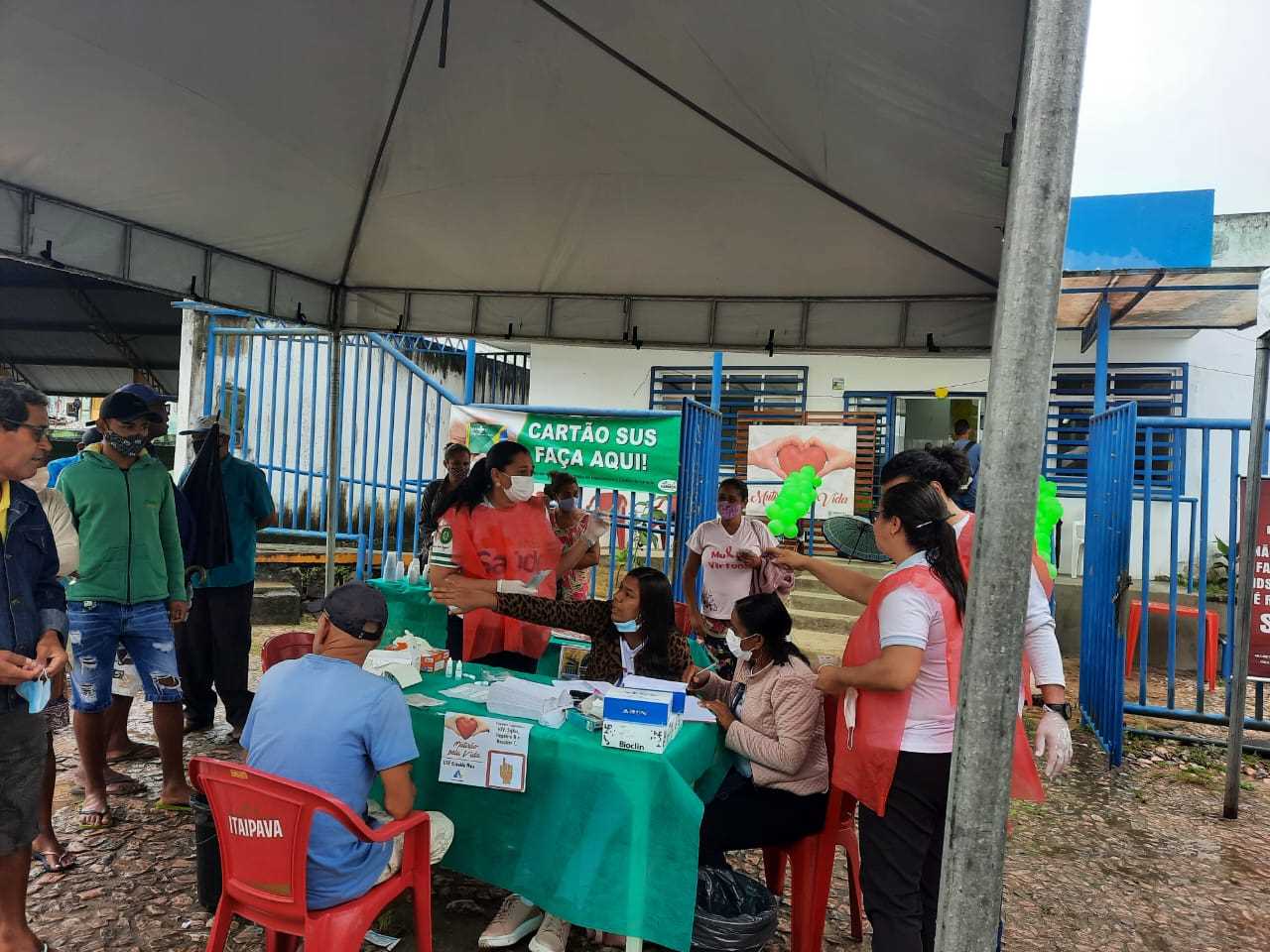 Camacã: PSF promove Feira de Saúde e Serviços, Mutirão pela Vida, e atende cerca de 650 pessoas
